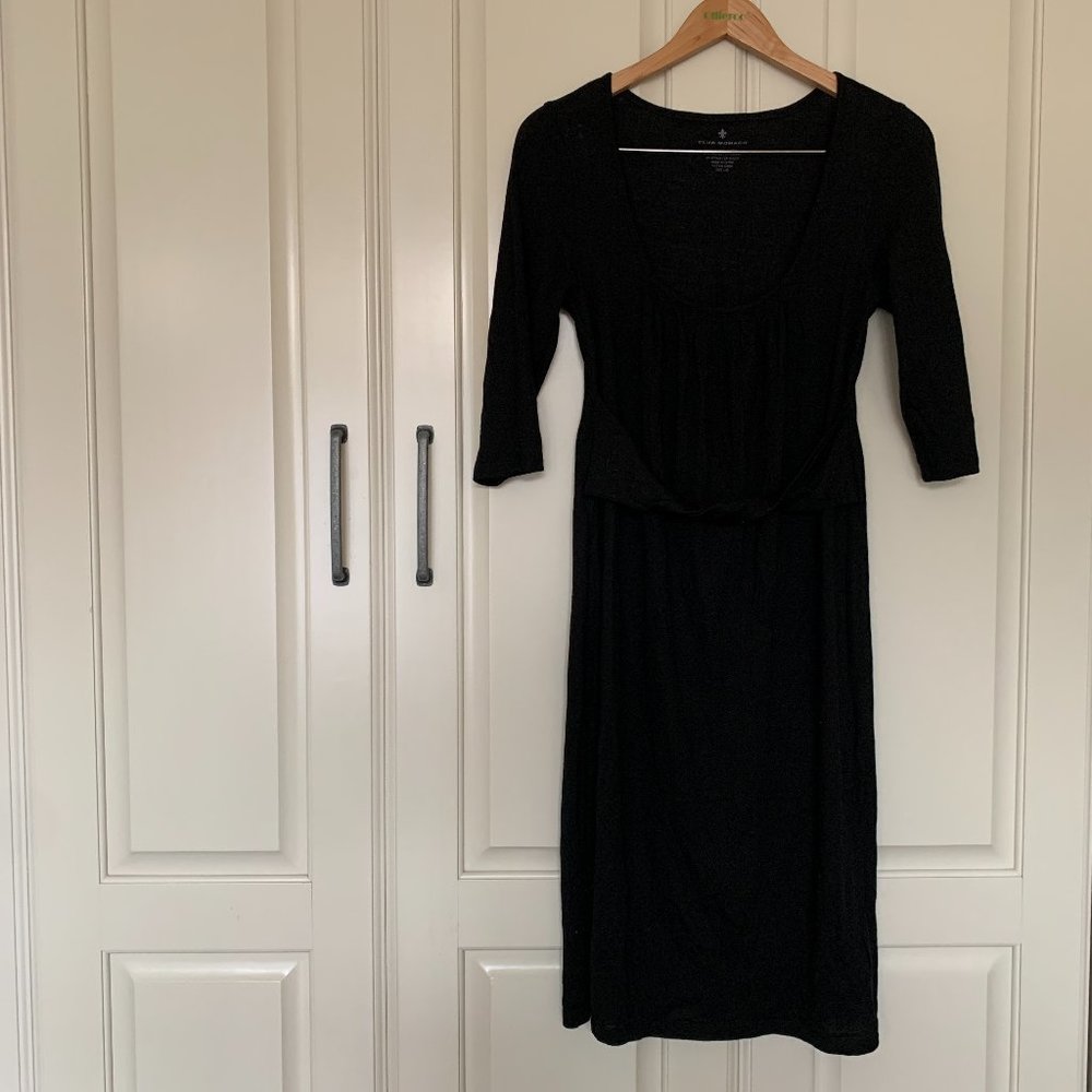 CLUB MONACO light wool dress